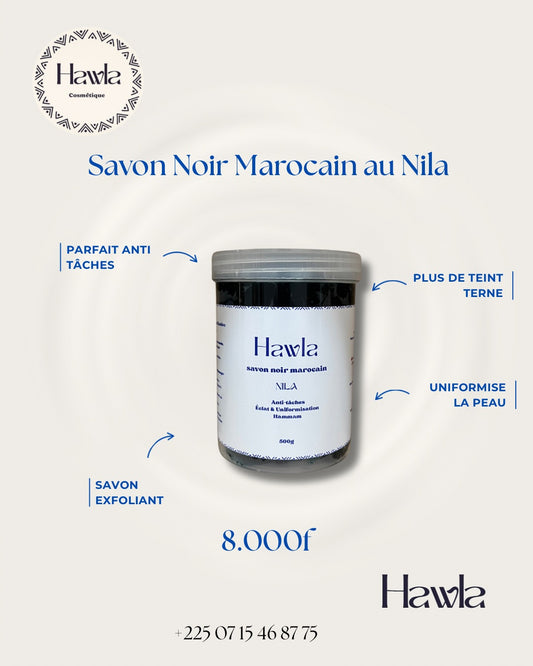 Savon Noir Marocain au Nila